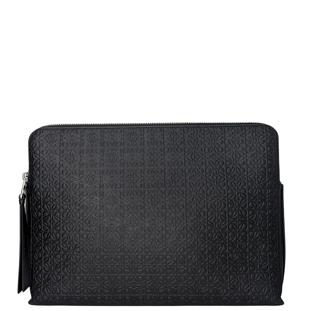 Loewe Anagram 压花文档手提电脑包 黑色