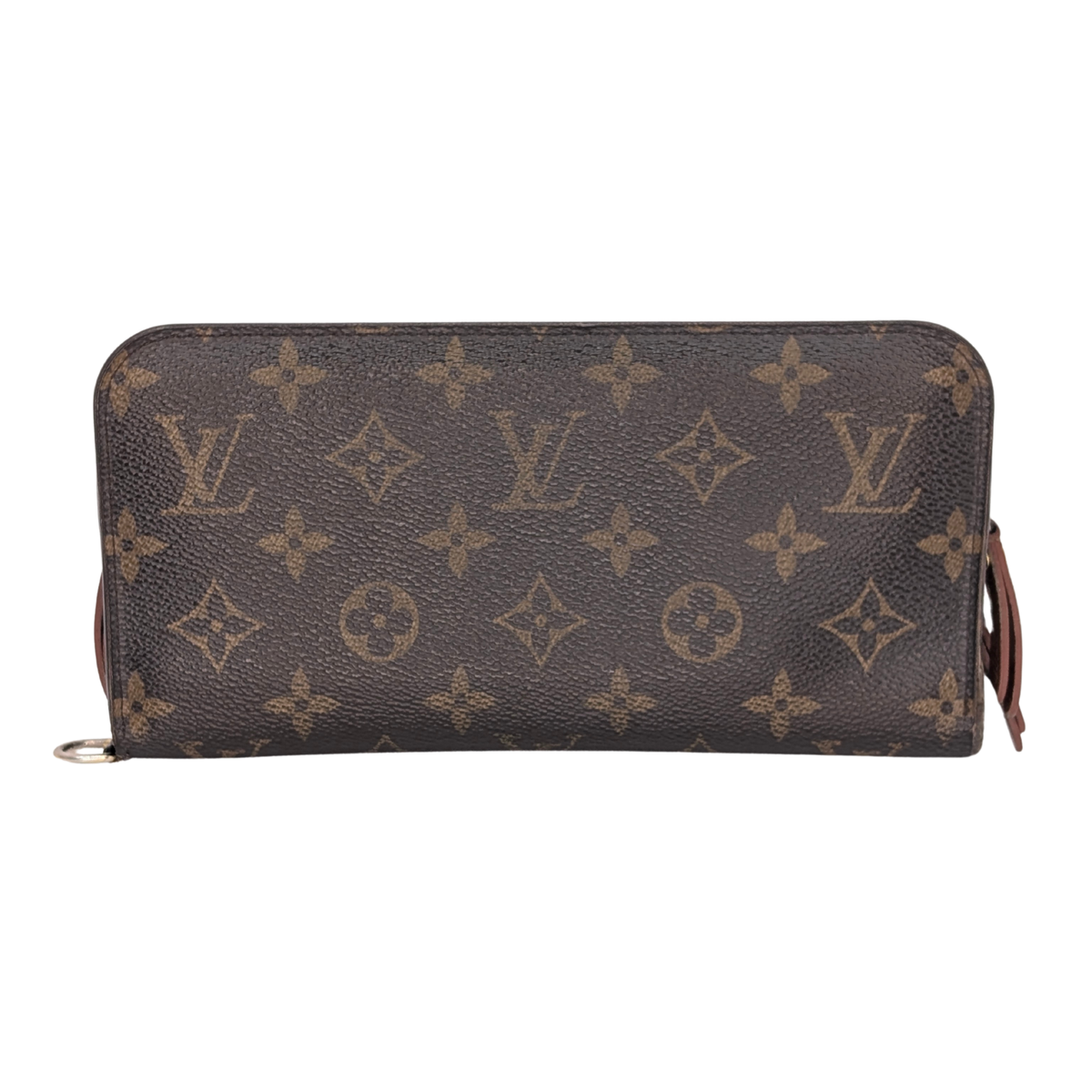 路易威登拉链钱夹 Monogram 棕色