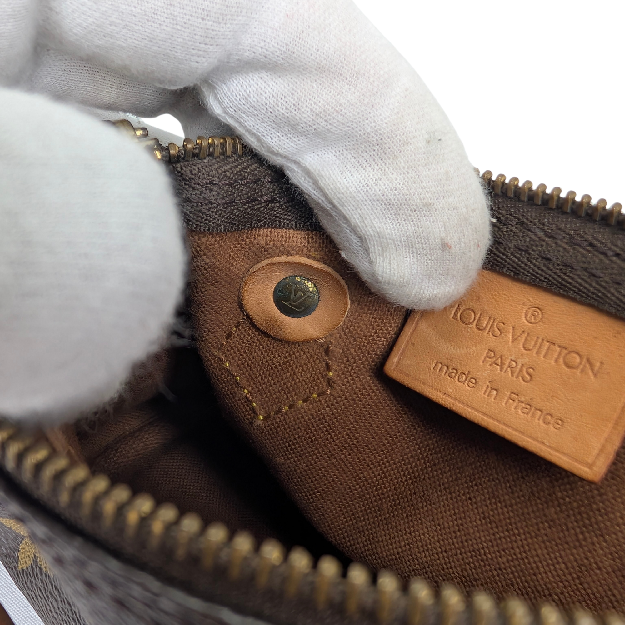 路易威登 Nano Speedy Monogram 手袋 棕色