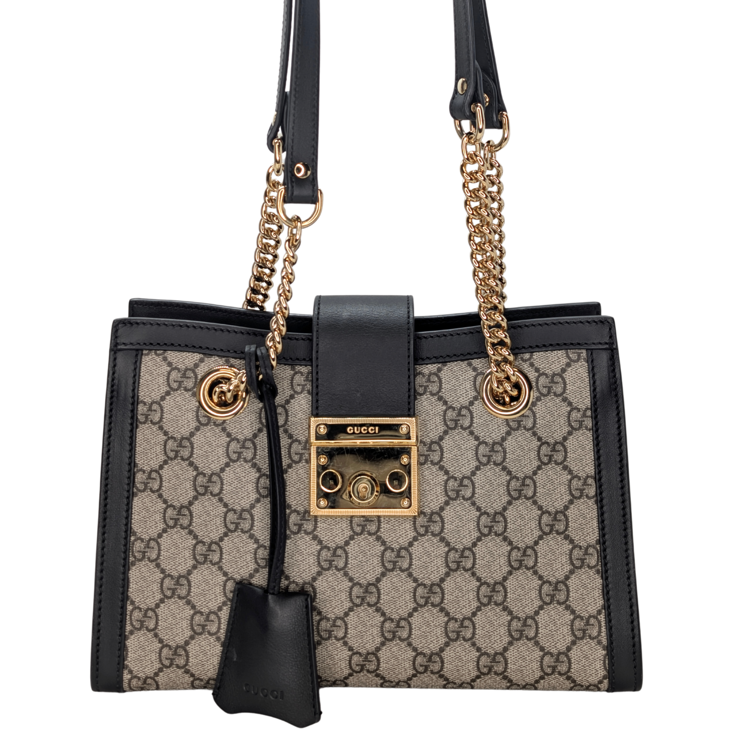 Gucci Padlock Small GG Supreme Shoulder Bag Tote