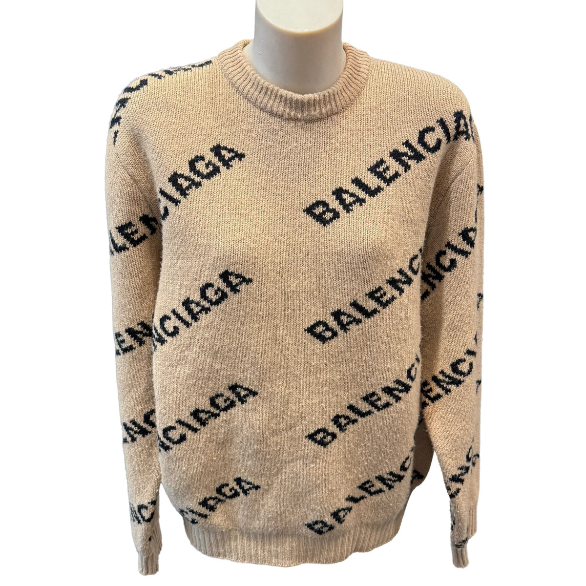 Balenciaga All Over Monogram Sweater - Lost Designer