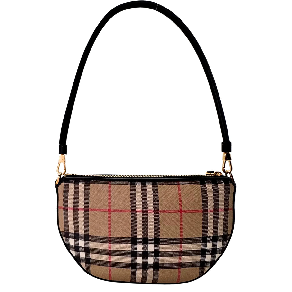 Burberry Olympia Shoulder Bag Beige - Lost Designer