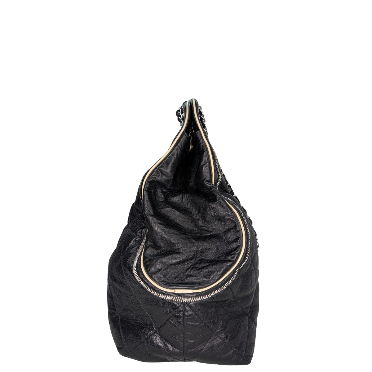 Chanel East West Calfskin Tote Bag Black