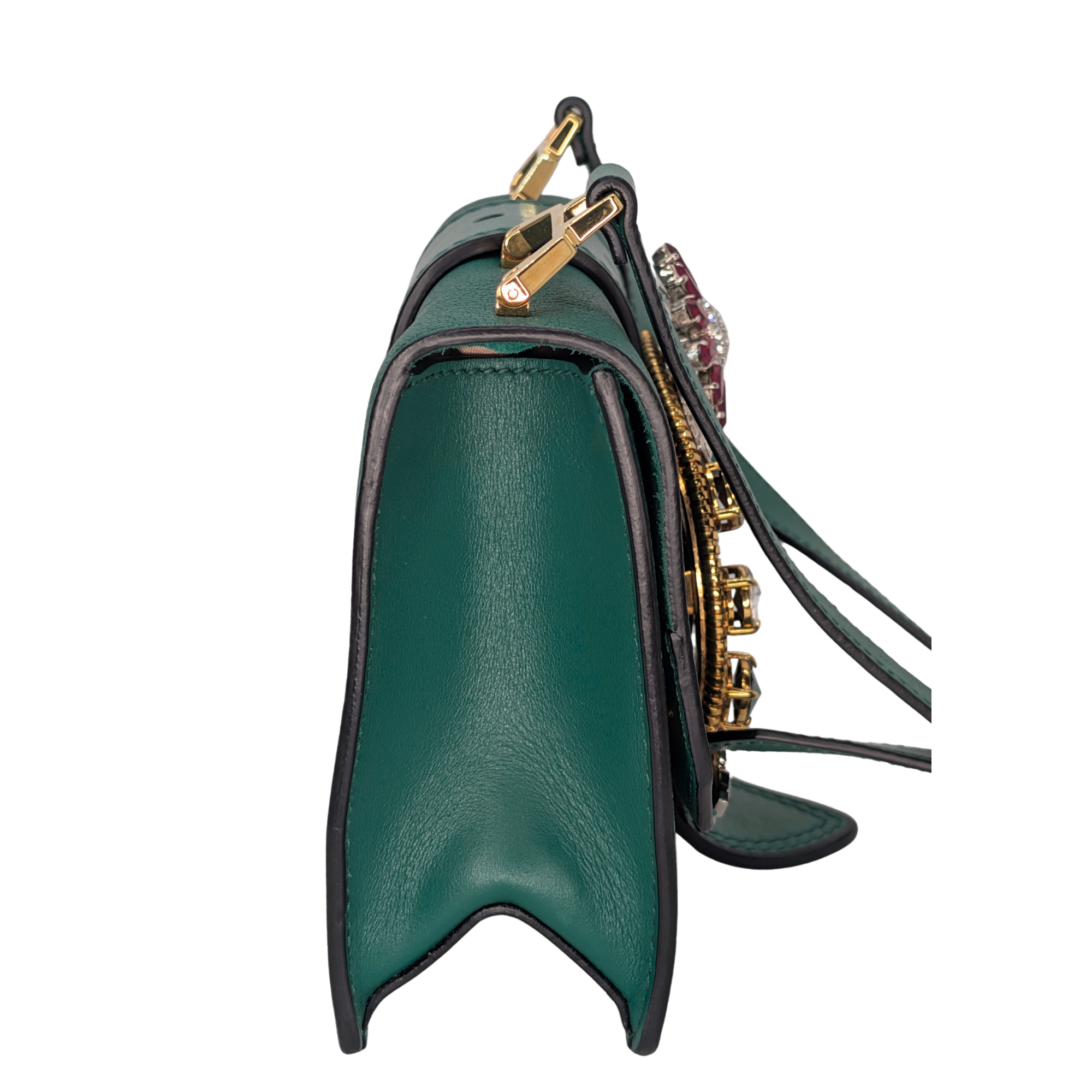 Miu Miu Madras 水晶缀饰斜挎包