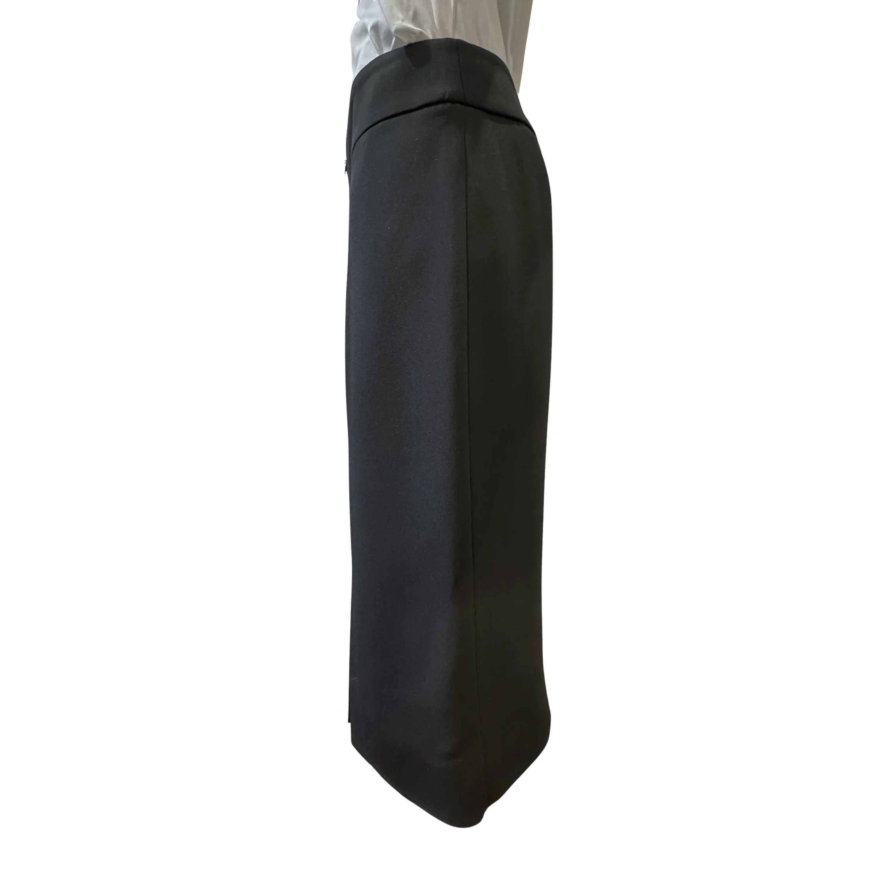 Tom Ford Zip-Detail Pencil Midi Skirt Black, 38 - Lost Designer