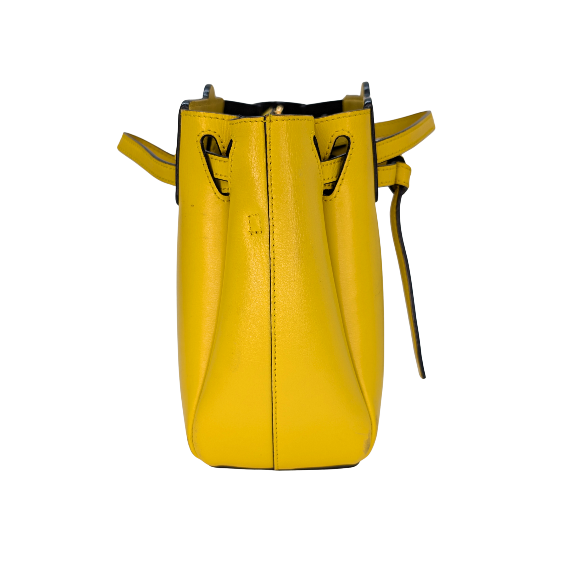 Loewe Mini Lazo 黄色手袋
