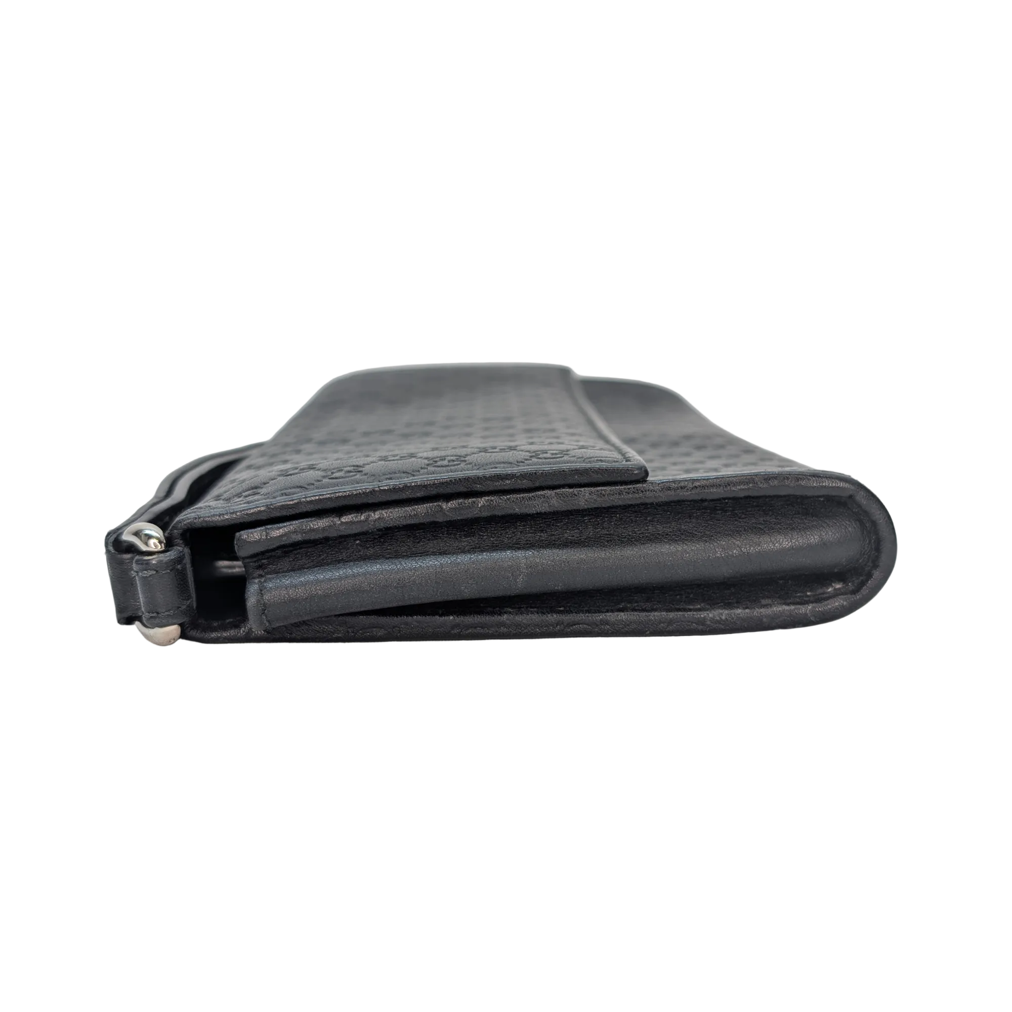 Gucci Microguccissima Clutch Wallet Black