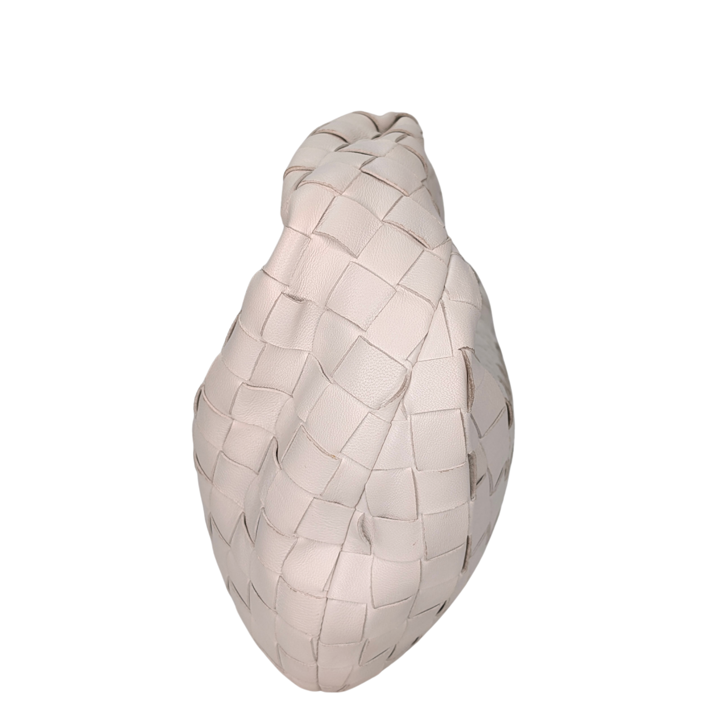Bottega Veneta Mini Jodie Handbag White