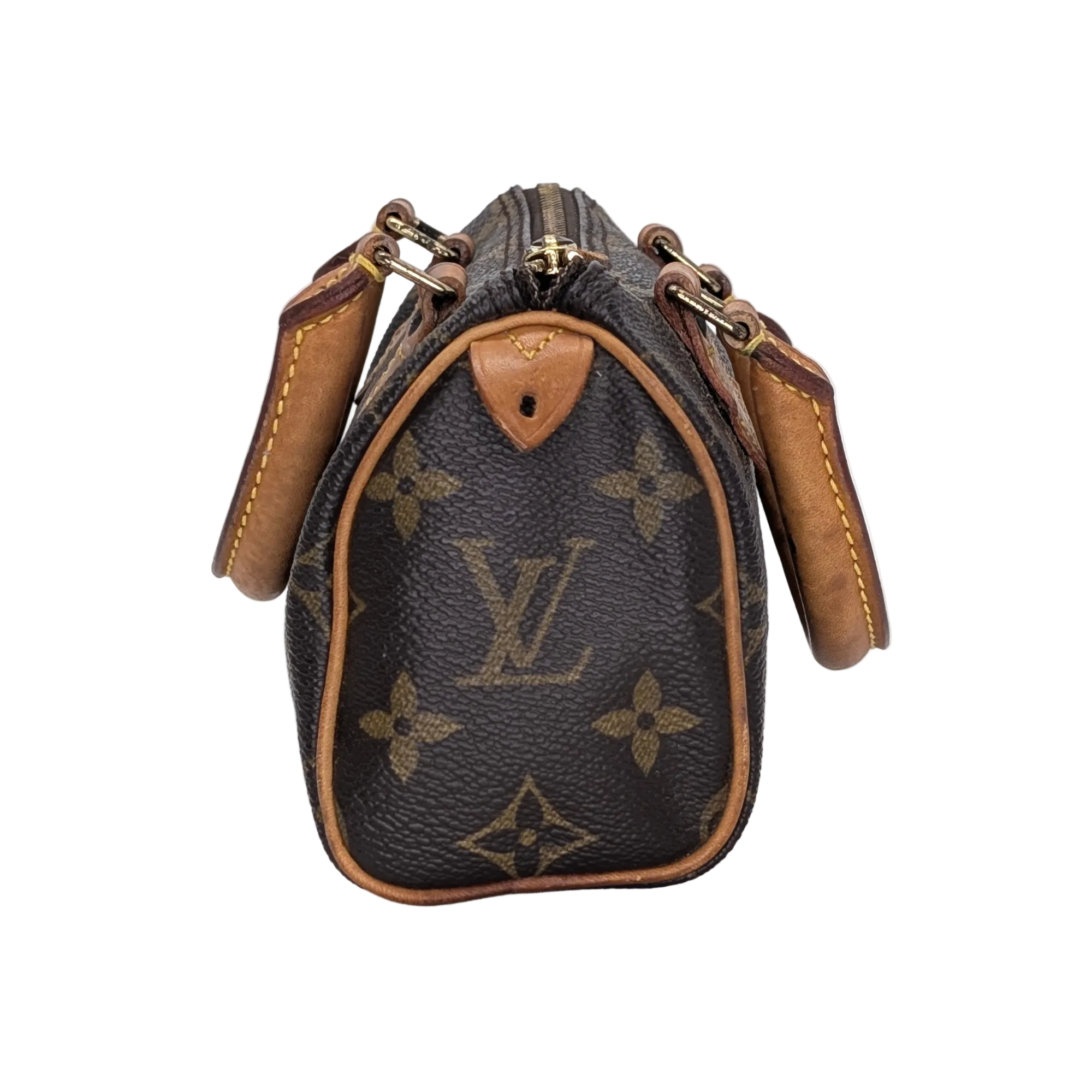 路易威登 Nano Speedy Monogram 手袋 棕色