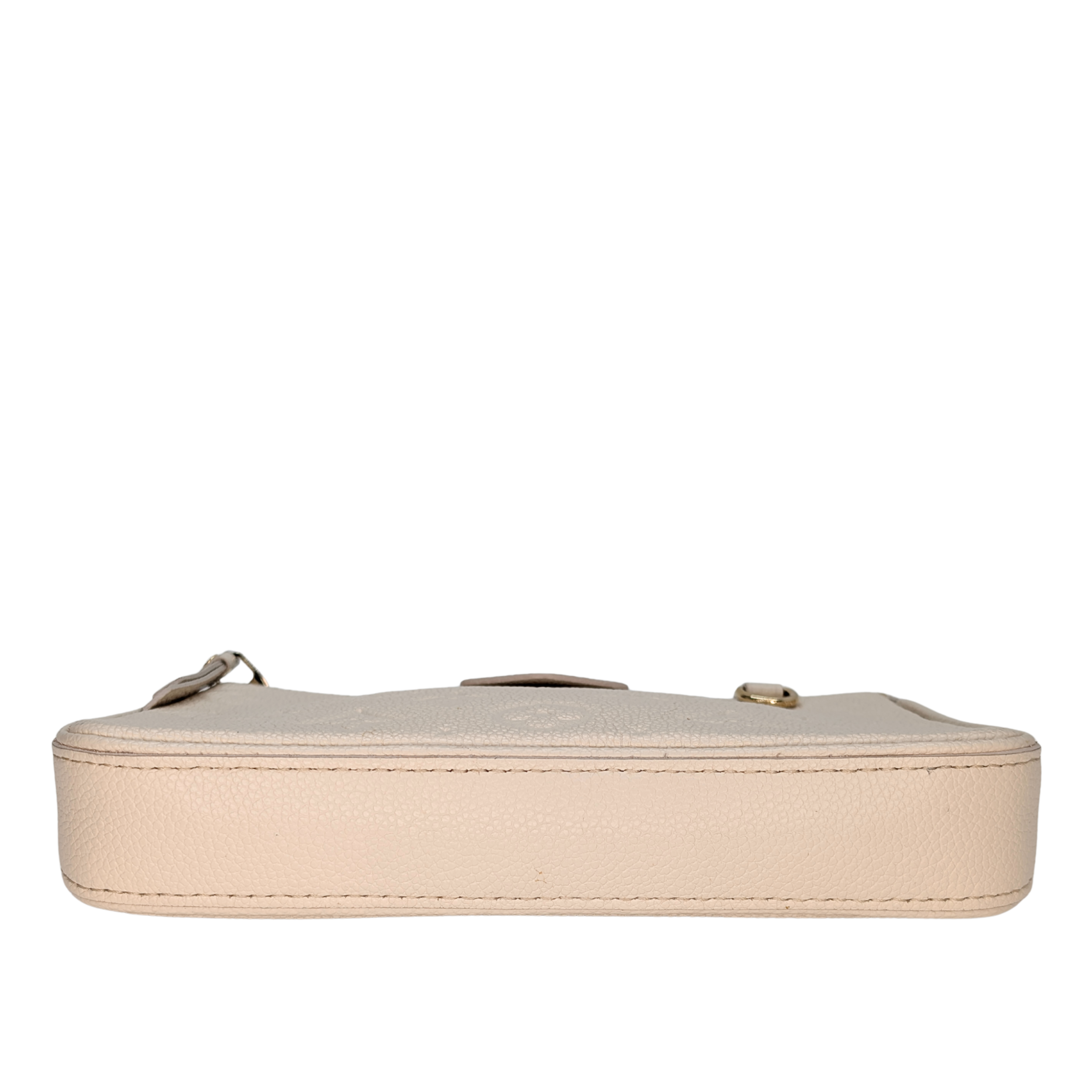 Louis Vuitton Easy Pouch On Strap Empreinte Leather White