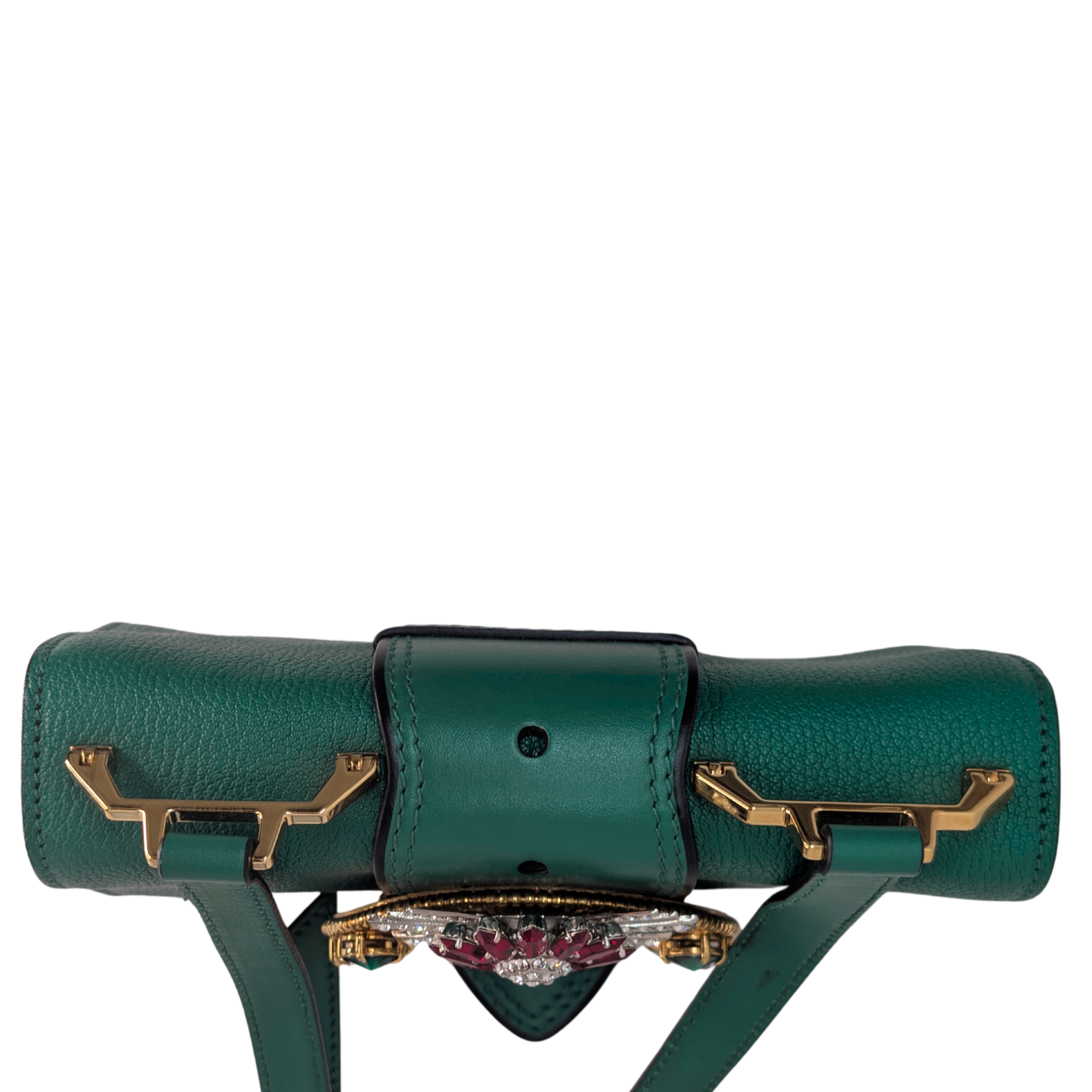 Miu Miu Madras 水晶缀饰斜挎包