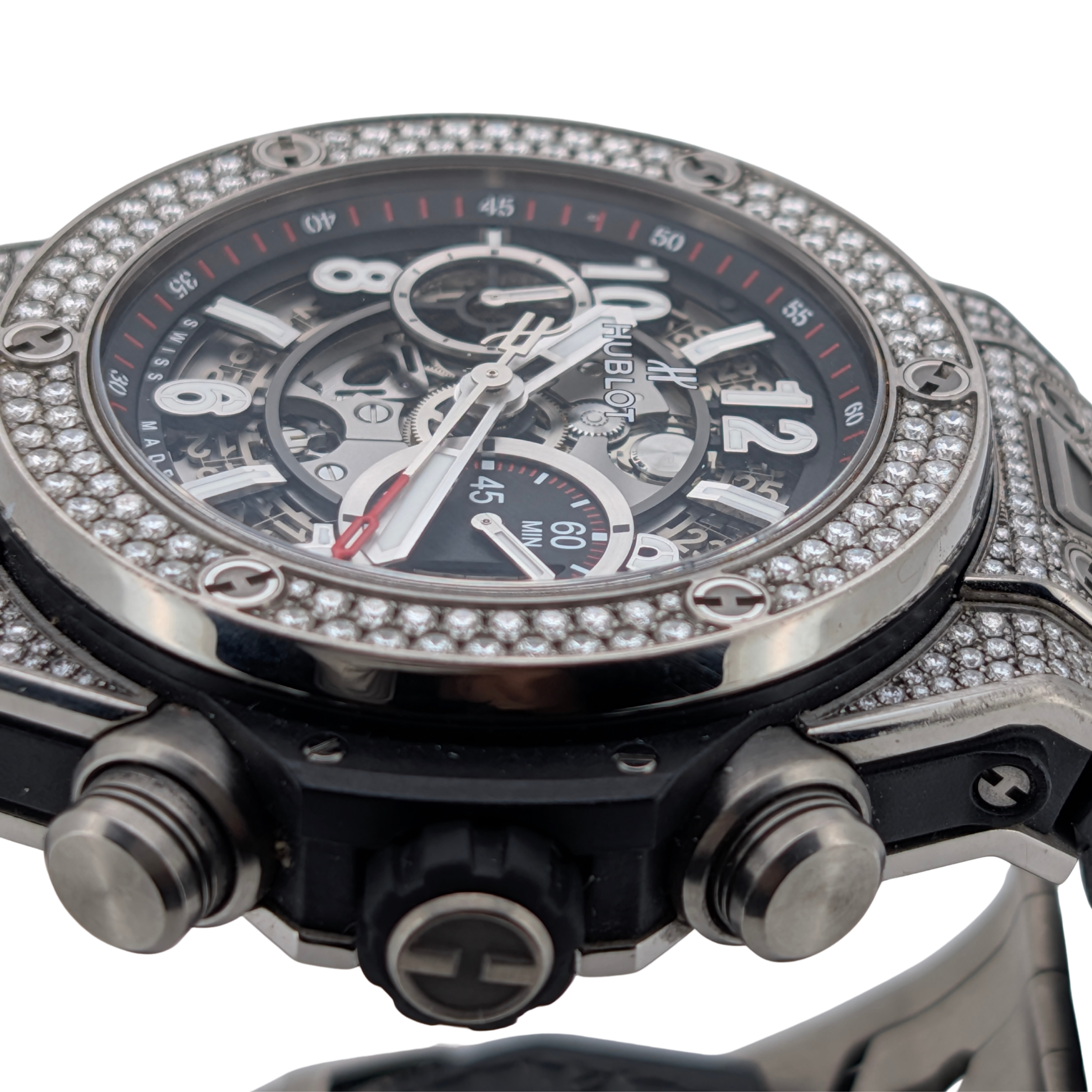 Hublot 宇舶 Big Bang Unico 钛金属原钻腕表 411.NX.1170.RX.1704