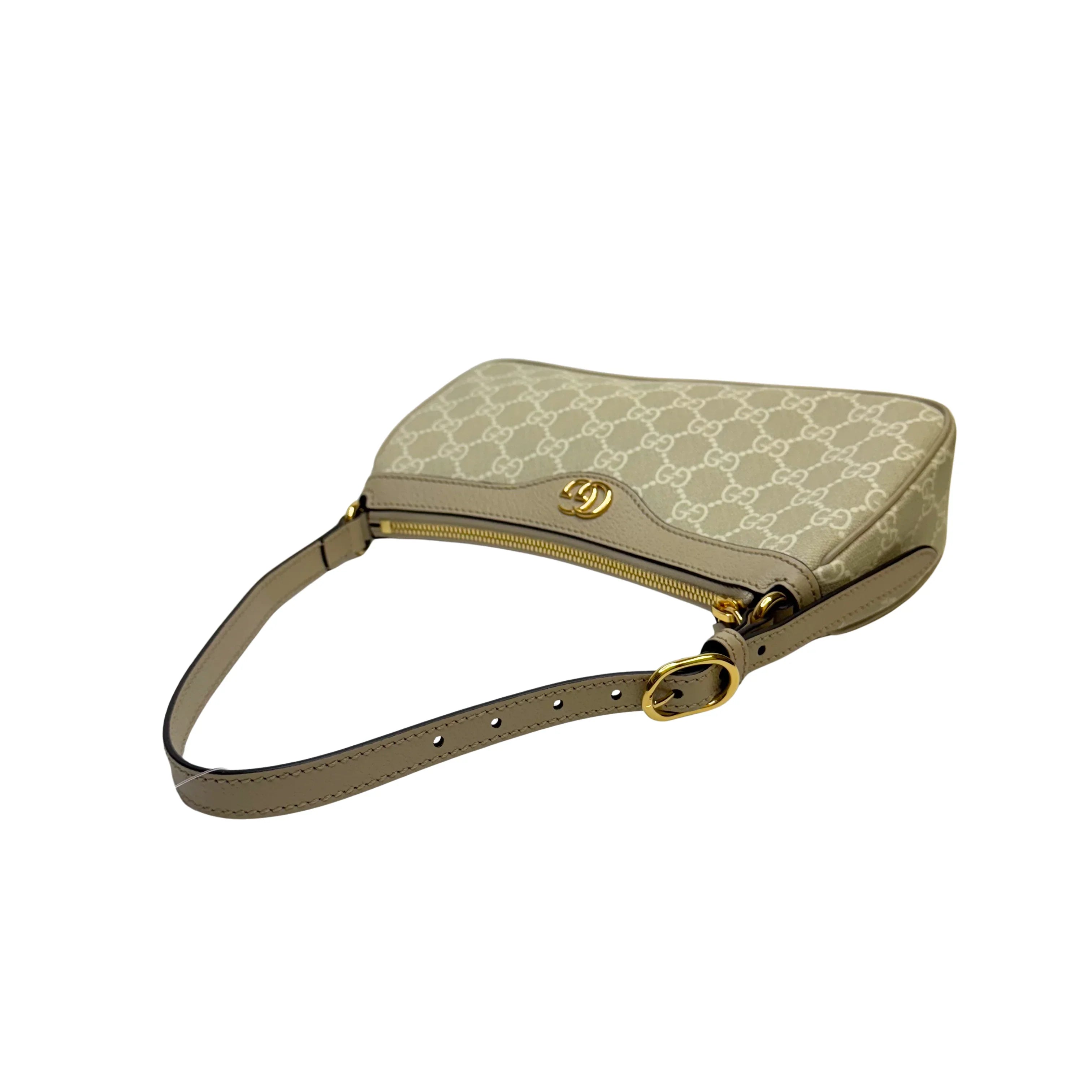 Gucci Ophidia Shoulder Bag GG Supreme Beige - Lost Designer