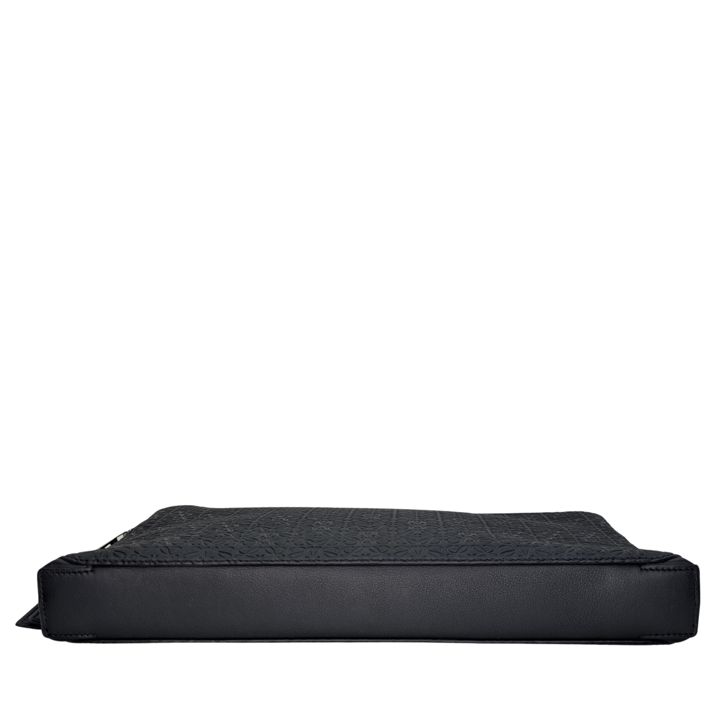 Loewe Anagram 压花文档手提电脑包 黑色