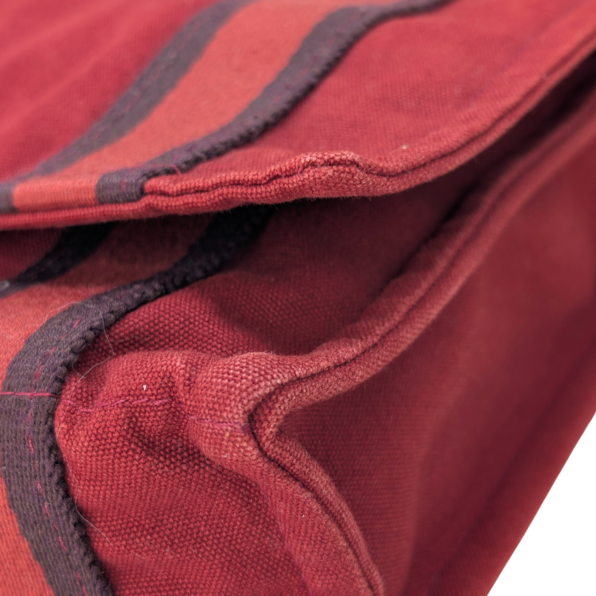 Hermes Fourre-toute Bassas Shoulder Bag Red
