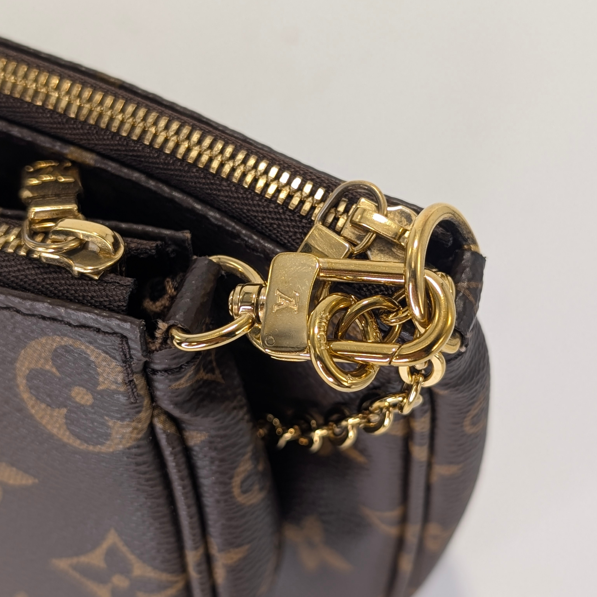Louis Vuitton Monogram Multi Pochette Accessoires Brown