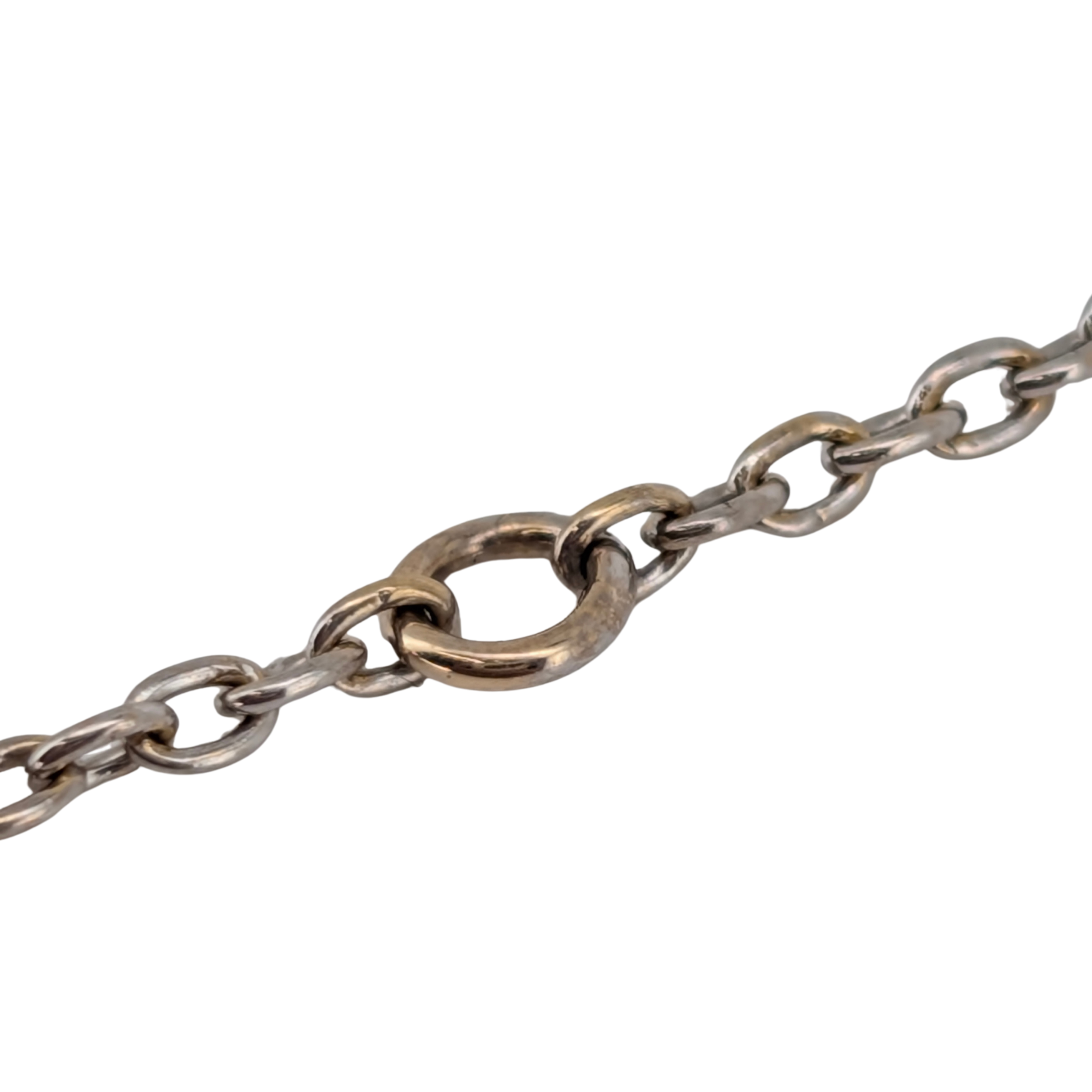 爱马仕 Constance Amulette 吊坠项链 18K 白金镶钻