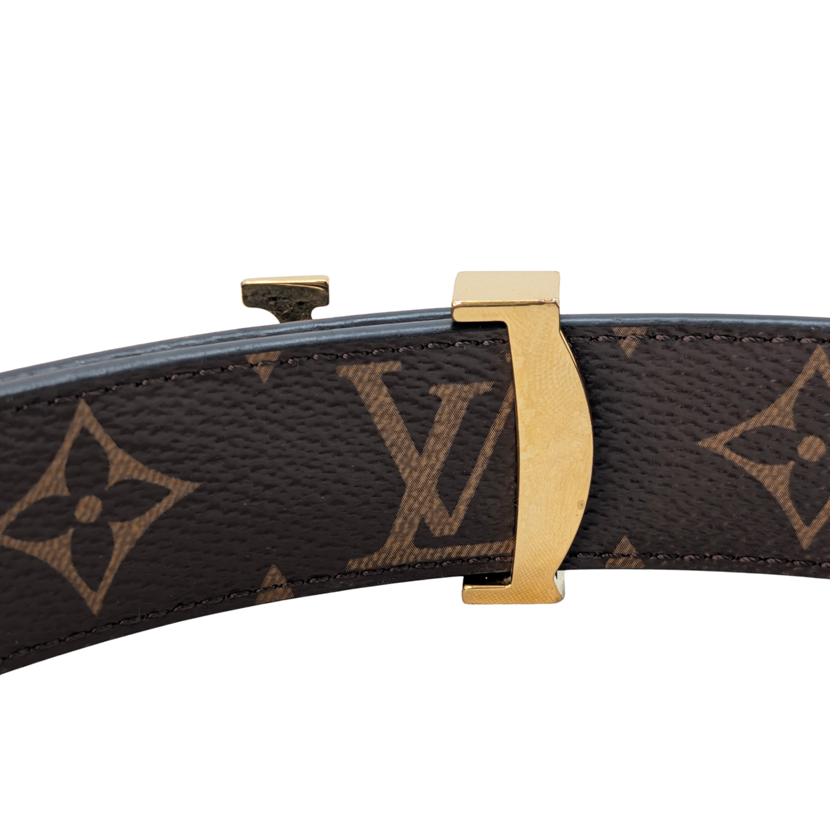 Louis Vuitton LV Initiales 30mm Monogram Reversible Belt