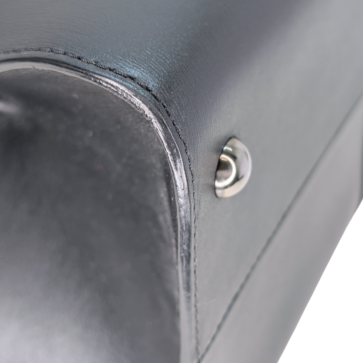 Delvaux Brillant MM Shoulder Bag Black