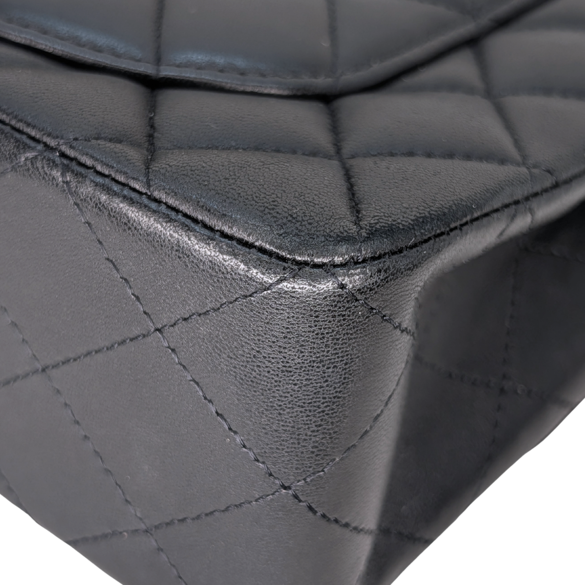 Chanel Small Classic Double Flap Bag Lambskin Black GHW