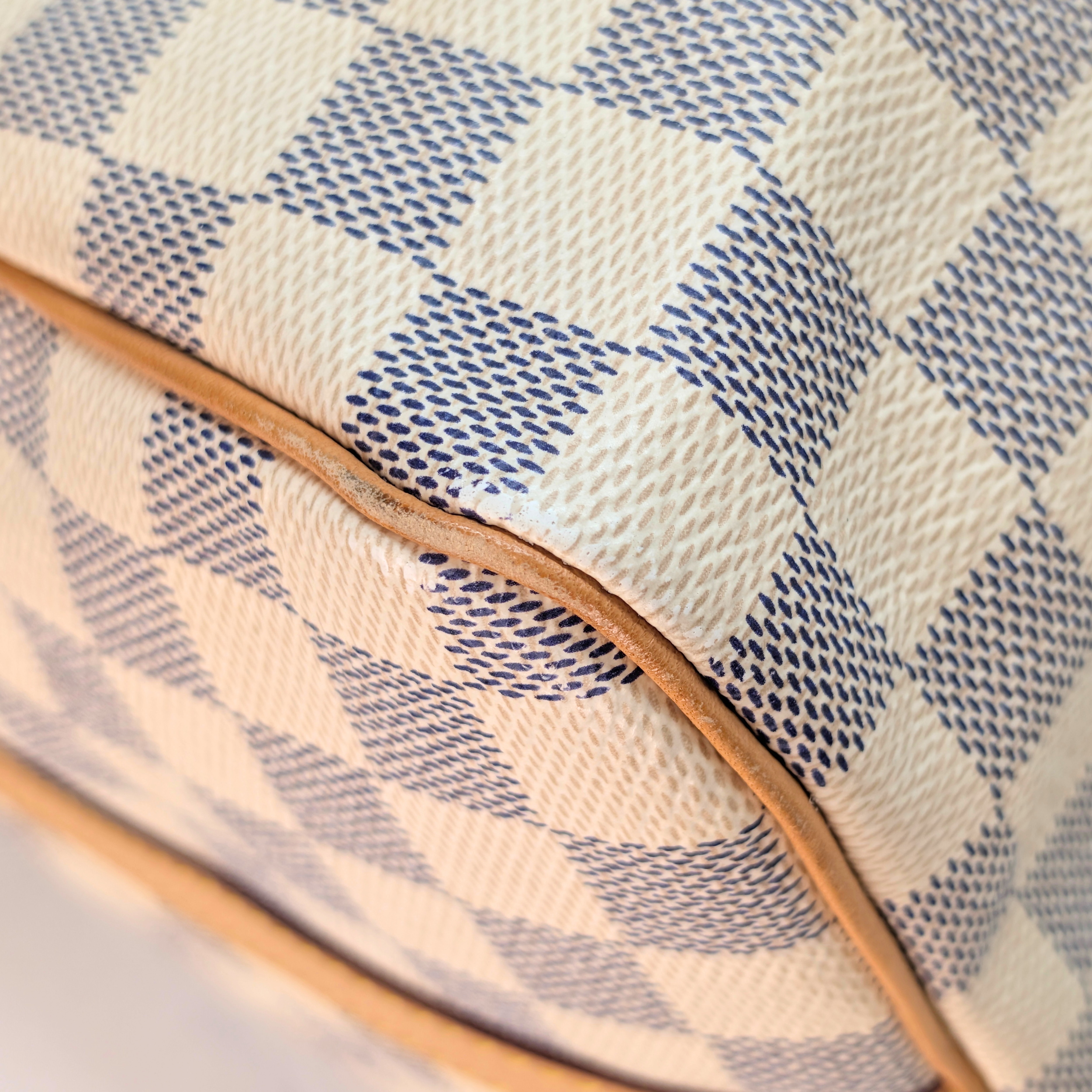 Louis Vuitton Speedy 30 Bandoulière Azur Damier Bag