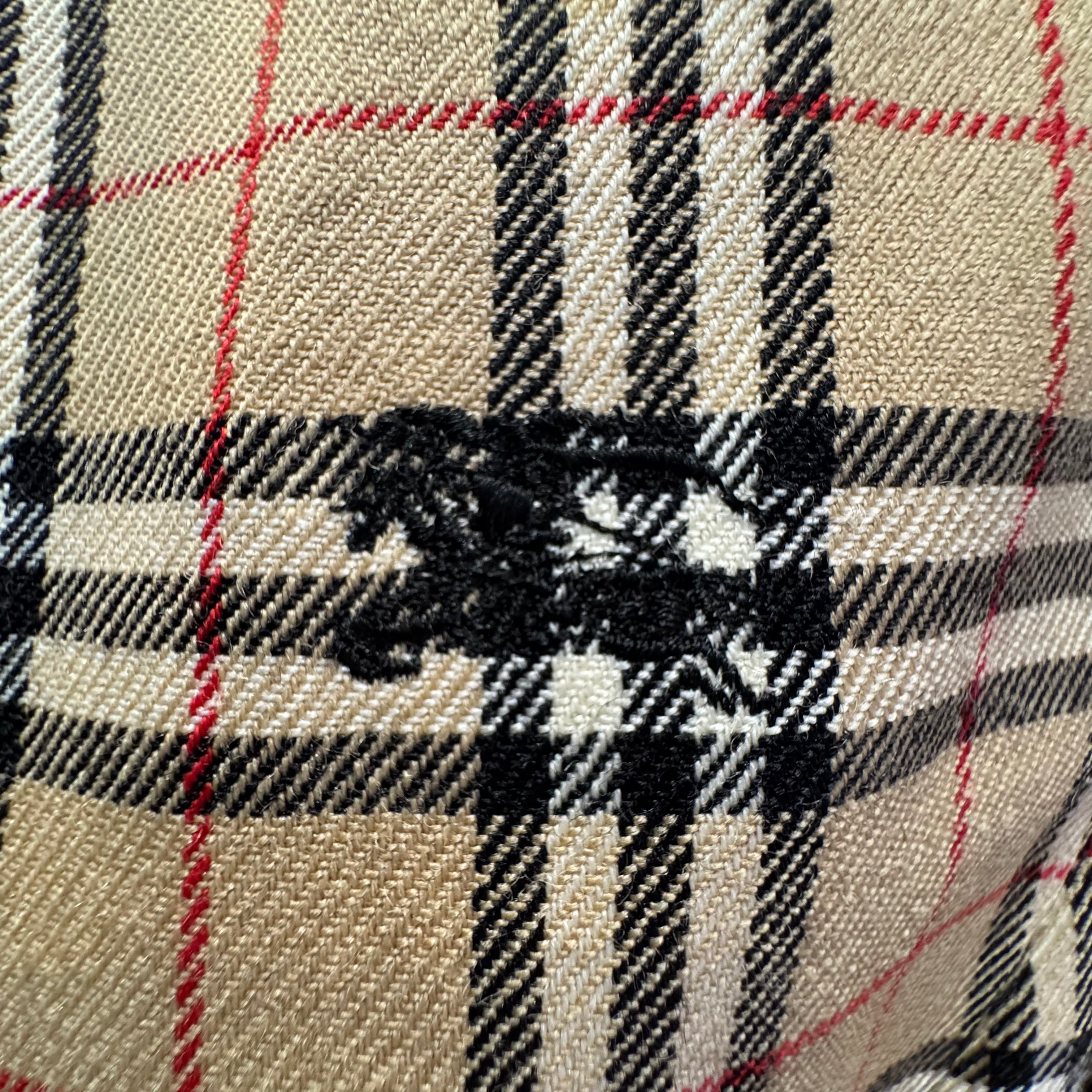 Burberry Check Short sleeve dress Beige size 38 - Lost Designer