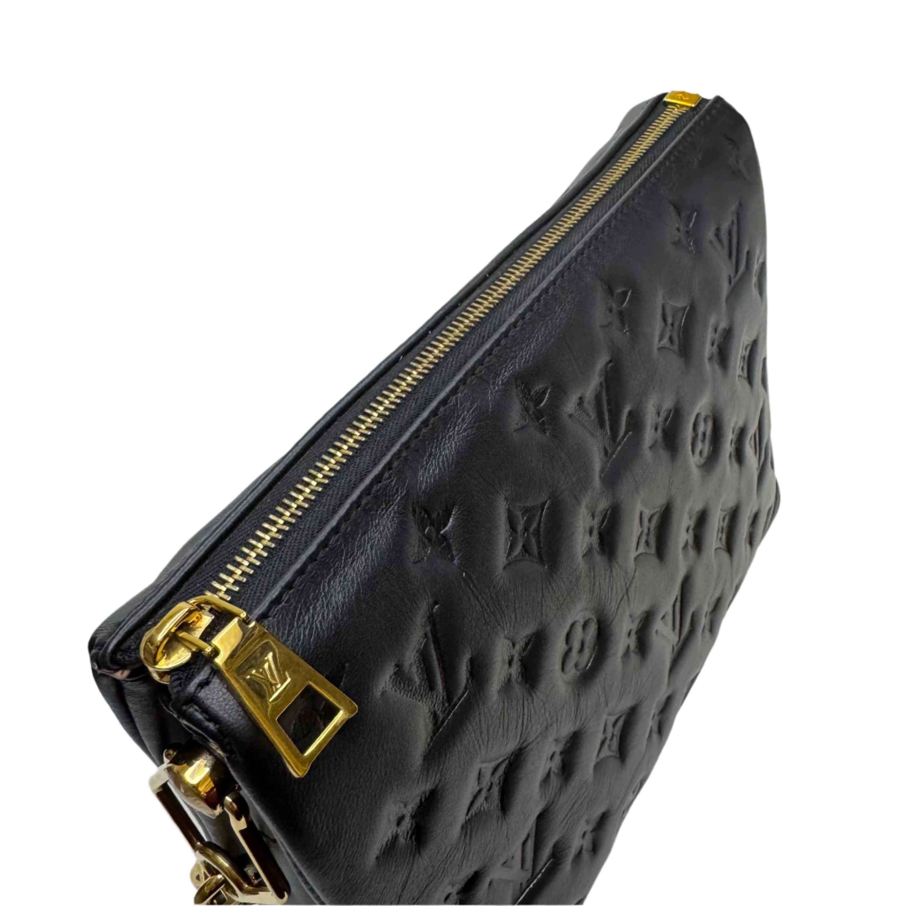 Louis Vuitton Coussin PM Black Shoulder Bag Black - Lost Designer