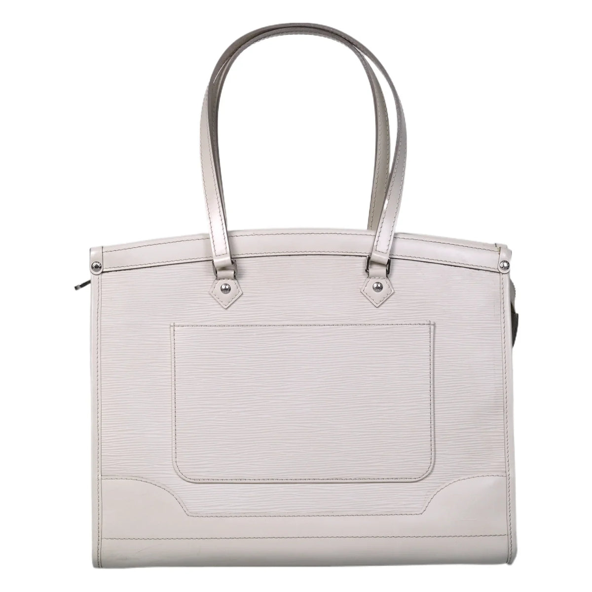 Louis Vuitton Madeleine Epi GM Bag White - Lost Designer