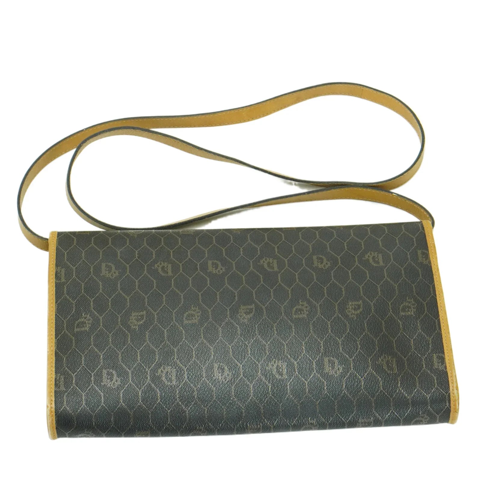 Christian Dior Crossbody x Clutch Bag Honeycomb - Lost Designer