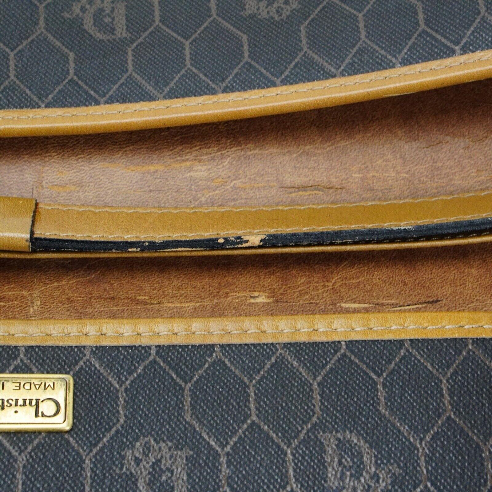 Christian Dior Crossbody x Clutch Bag Honeycomb - Lost Designer